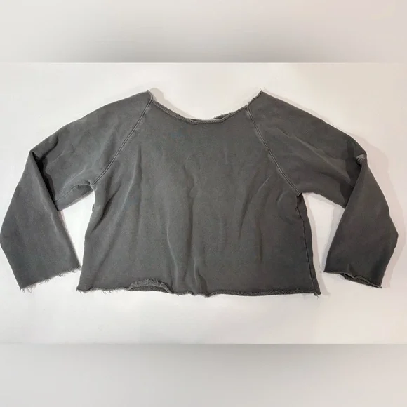 Joah Brown Slouchy Pullover Sweatshirt - Picture 4 of 10